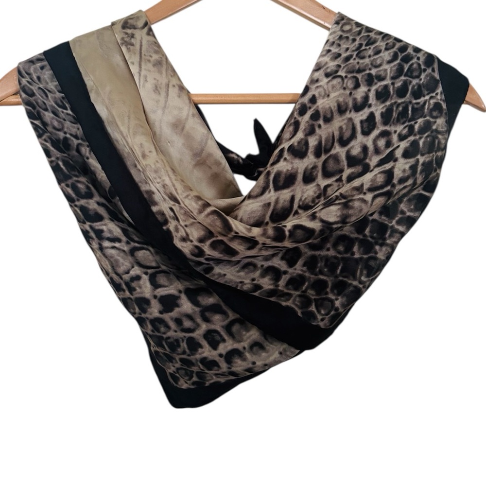 💥 Snakeskin Animal Print Silky Scarf